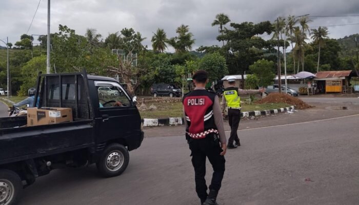 Unit Patmor Sat Samapta Polres Bima, Laksanakan Patroli  Sore Sambil Ngabuburit