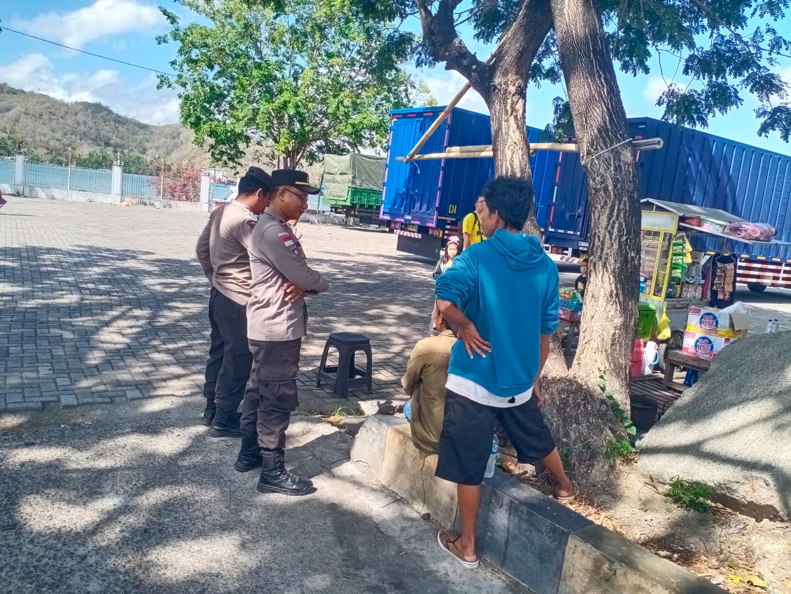 Polres Lombok Barat Gelar Sosialisasi Kamtibmas di Pelabuhan Lembar Jelang Pilkada 2024