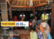 Polsek Tanjung Laksanakan Gait Cooling System  Malam Hari Ciptakan Pilkada 2024 Yang aman Dan Damai