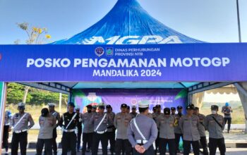 Polda NTB Amankan Hari Pertama MotoGP Mandalika 2024, Penonton Diarahkan Sesuai Jalur Tiket