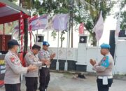 Kesiapan Penuh Polres Lombok Barat di Kantor KPU Menjelang Pemilu