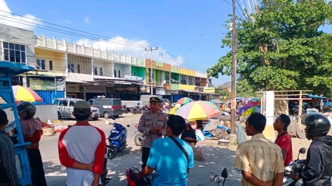 Polres Lombok Barat Ajak Warga Gerung Selatan Jaga Keamanan Jelang Pilkada 2024