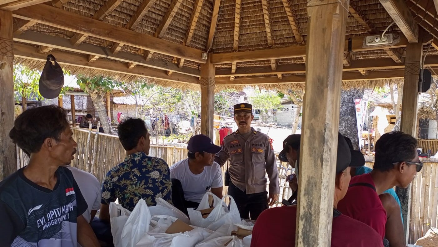 Silaturahmi Polres Lombok Barat Mengajak Masyarakat Ciptakan Pilkada Aman