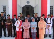 Wujud Sinegritas TNI-POLRI, Kapolres Bima AKBP Eko Sutomo S.I.K.,M.I.K., Menghadiri Upacara HUT TNI KE- 79