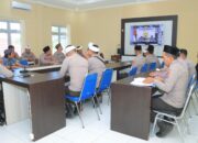 Polres Sumbawa Barat Ikuti Kegiatan Pembinaan Rohani SSDM Polri