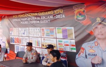 Gudang Logistik KPU Lombok Barat Aman Jelang Pilkada 2024