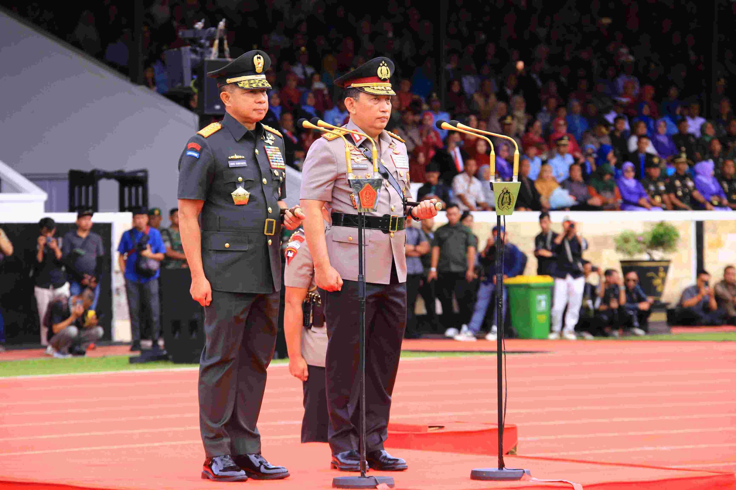 Pimpin Wisuda Prabhatar 2024, Ini Pesan Kapolri dan Panglima TNI untuk 1.104 Taruna