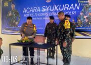 Wakapolres Sumbawa Bersama PJU, Hadiri Syukuran HUT Brimob Polri Ke 79