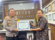 Polres Sumbawa Barat Terima Penghargaan dari KPPN 101 Sumbawa