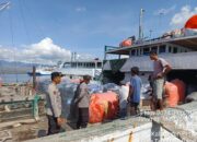 Polsek Kawasan Pelabuhan Laut Bima Laksanakan Patroli Rutin di Dermaga Pelabuhan