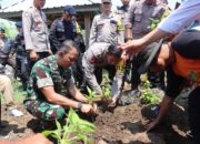 Polres Dompu Beserta Polsek Jajaran Gelar Launching Gugus Tugas Polri Mendukung Ketahan Pangan di Kabupaten Dompu