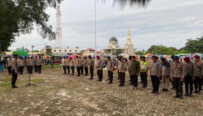 Polres Lombok Utara Kerahkan 215 Personel Amankan Kampanye Akbar