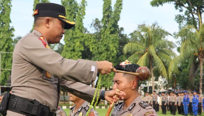 Haru dan Bangga di Polres Lombok Barat: 84 Personel Naik Pangkat, Purna Tugas Dihormati