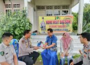 Kabag SDM Polres Lombok Utara Laksanakan Home Visit ke Rumah Personil Yang Sakit