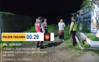 Polsek Tanjung Tingkatkan Keamanan dengan Patroli Malam