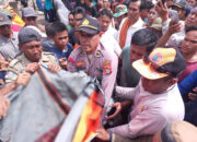 Setelah Dua Hari Pencarian Korban Terseret Banjir di Kempo Ditemukan Tak Bernyawa di Teluk Saleh oleh tim gabungan yang dipimpin oleh Kapolsek Kempo