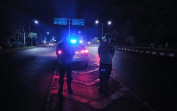 Malam di BIL II Lebih Terjaga, Patroli Intensif Polsek Labuapi Cegah 3C dan Balap Liar