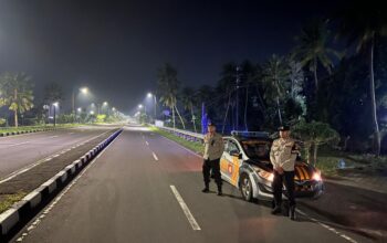 Strategi Jitu Polsek Kediri Redam Aksi Kriminal Malam Hari, Patroli Blue Light Intensif Digencarkan