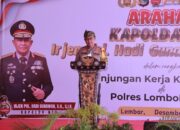 Kapolda NTB Beri Arahan dan Resmikan Sport Center Polres Lombok Barat