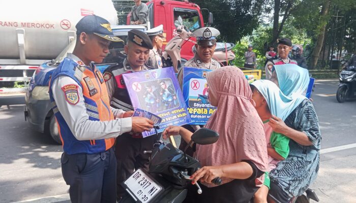 Tertib Lalu Lintas, Aman di Jalan: Operasi Keselamatan Rinjani 2025 di Lombok Barat