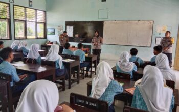 Siswa SMP Labuapi Lawan Narkoba, Judi Online, dan Bullying