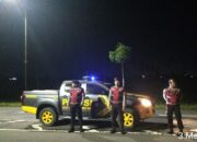 Antisipasi Kejahatan, Polisi Gencarkan Patroli Malam di By Pass BIL