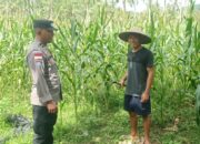 Bhabinkamtibmas Taman Baru Giat Dorong Pemanfaatan Lahan Kosong
