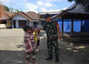Babinsa Labuan Tereng Bangun Semangat Anak-Anak Lewat Pendekatan Humanis