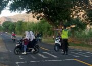 Polsek Poto Tano Gelar Giat Rawan Pagi di SMA Negeri 1 Poto Tano