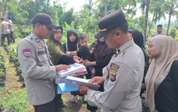 Polsek Tanjung Terima Kunjungan Tim Penilai Lomba Pekarangan Pangan Bergizi (P2B)
