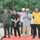 Perkuat Sinergi, Polres Loteng Bersama TNI Dan Pemda Lombok Tengah Gelar Senam Bersama di Pantai Aan.