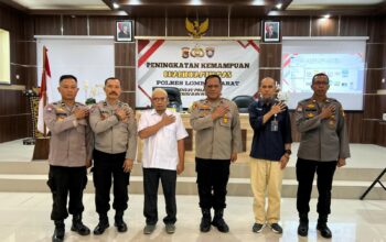 Bhabinkamtibmas Lembar Diperkuat Jadi Penggerak Ketahanan Pangan Desa