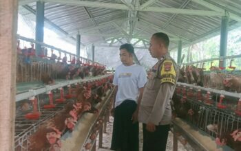 DDS Bhabinkamtibmas di Taman Baru: Edukasi Pangan dan Kamtibmas