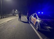 Polsek Kediri Intensifkan Patroli Blue Light di Jalur Rawan BIL Lombok Barat