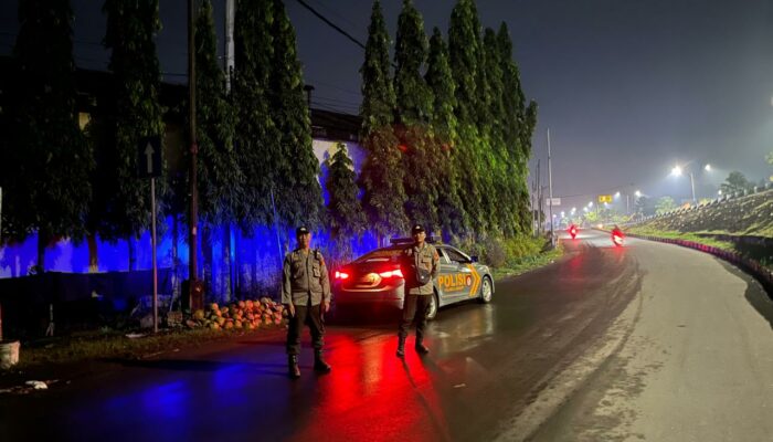 Polsek Labuapi Intensifkan Patroli Dini Hari di Jalur BIL Lombok Barat