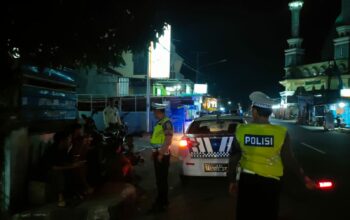 Satlantas Polres Lombok Barat Gencarkan Patroli Malam, Tekan Balap Liar dan Ciptakan Kamseltibcarlan