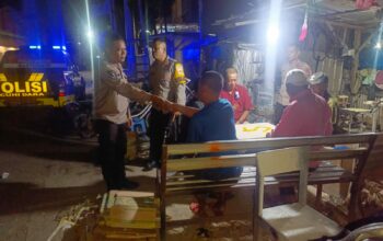 Patroli Blue Light Gabungan Piket Fungsi Polsek Rasanae Barat Ciptakan Situasi Kamtibmas yang Kondusif