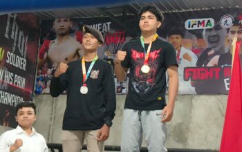 Anggota Polres Sumbawa Barat Sabet Medali Perak di Kejuaraan Muaythai Fornas 2025
