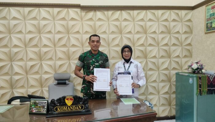 Kodim 1606/Mataram dan BNN Kota Mataram Teken MoU P4GN