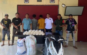 Ungkap Kasus Pencurian Beras, Tim Opsnal Polsek Rasana’e Barat Polres Bima Kota Amankan Dua Pelaku
