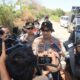 Polres Loteng Amankan Pengosongan Lahan Hari Pertama di Pantai Aan.
