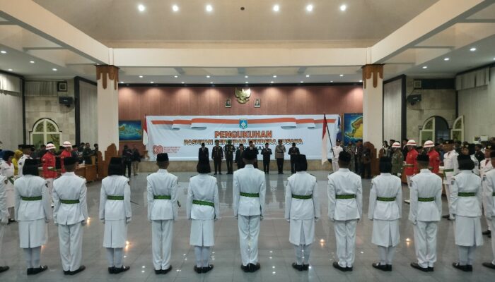 Semangat Patriotisme Warnai Pengukuhan Paskibraka Lombok Barat