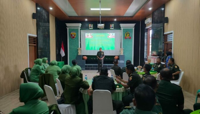 Tradisi Sertijab Perwira dan Purna Tugas di Kodim 1606