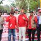 Polres Sumbawa Ikut Serta Pawai Alegoris Meriahkan HUT ke-80 RI di Sumbawa, Ajak Masyarakat Jaga Semangat Kebersamaan