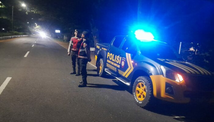 Polres Lombok Barat Gencarkan Patroli di Jalur Bypass BIL untuk Cegah 3C dan Balap Liar