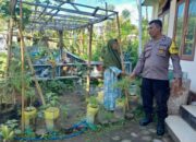 Bhabinkamtibmas Desa Senggigi Edukasi Warga soal Pertanian Rumah Tangga