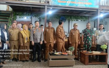 Peresmian Dapur Gizi Bestungil di Sumbawa Dapat Dukungan Penuh Kepolisian