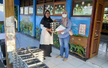 Polsek Empang Kawal Ketat Pendistribusian Program Makan Bergizi Gratis