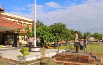 Polres Lombok Utara Gelar Upacara Peringatan Hari Kesadaran Nasional Tahun 2025