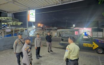 Polsek Gerung Intensifkan Patroli Malam untuk Cegah Kejahatan di Lombok Barat